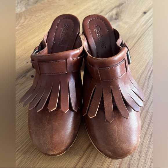 MADEWELL KILTIE CLOGS, SIZE 8. - Picture 2 of 15